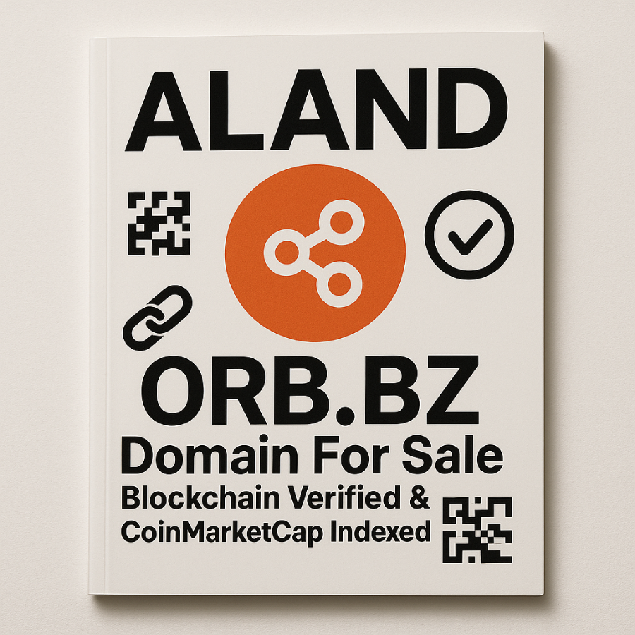 ORB.BZ Domain For Sale: Blockchain Verified & CoinMarketCap Indexed ORB.BZ Domain For Sale: Blockchain Verified & CoinMarketCap Indexed